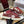 GG G75 Sneaker Burgundy Suede Mesh 818353
