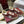 GG G75 Sneaker Burgundy Suede Mesh 818353