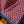 GG Scarf 90CM Burgundy Blue Twill Silk 293045