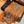 HM Eperon d'Or bandana Scarf 90x90 Orange Colorful Twill Silk 202550