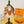 HM Tiger in Full Bloom 90 CM Orange Colorful Cashmere and Silk 293068