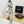 CC 25 Scarf 140CM White Black Colorful Cashmere 293079