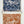 HM Flamingo Party Tattoo Double Face Scarf 90 Orange Blue Twill Silk 194438