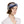 GG Double-Sided 90x90cm Blue Colorful Twill Silk 194456