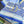 GG Double-Sided 90x90cm Blue Colorful Twill Silk 194456