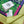 HM A l'Ombre des Boulevards Scarf 90x90cm Colorful Twill Silk 303273