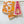 HM Les Eperons Scarf 90x90 Orange Colorful Twill Silk 202554