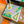 HM Les Eperons Scarf 90x90 Green Colorful Twill Silk 202555