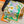 HM Les Eperons Scarf 90x90 Green Colorful Twill Silk 202555