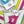 HM Harnais Legendaire Scarf 90x90 Hot Pink Colorful Twill Silk