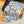 HM Harnais Legendaire Scarf 90x90 Blue Colorful Twill Silk
