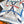 HM Harnais Legendaire Scarf 90x90 Blue Colorful Twill Silk