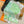 HM La Nouvelle Cite Cavaliere Scarf 90x90cm Green Twill Silk 303282