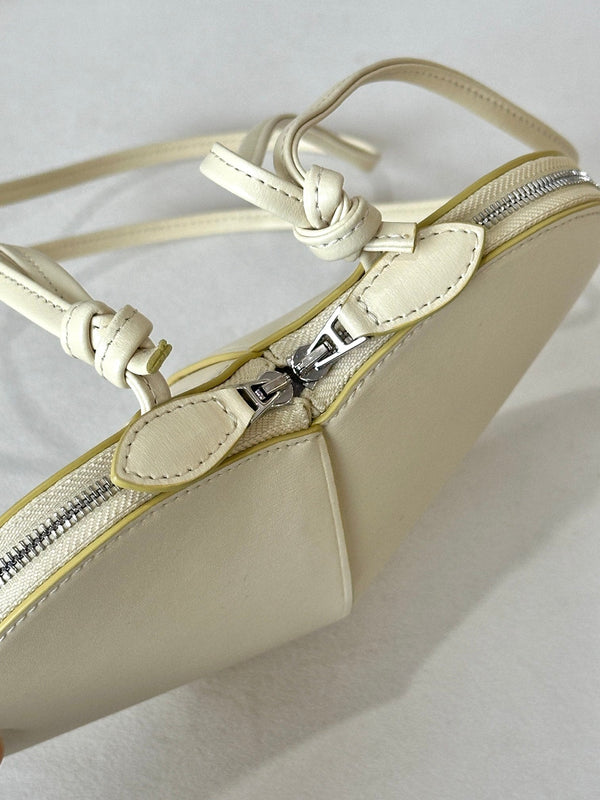 LE COEUR BAG 21 IN CREAM CALFSKIN