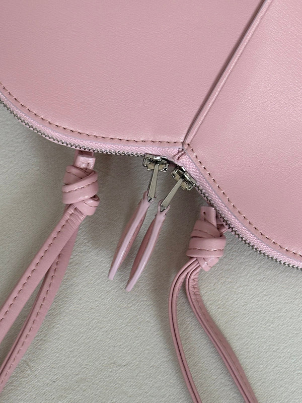 LE COEUR BAG 21 IN CUPID PINK CALFSKIN