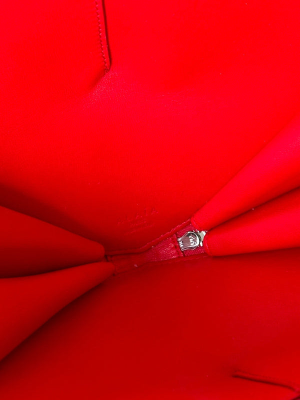 LE COEUR BAG 21 IN SCARLET RED PATENT CALFSKIN