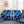 FLOWER BLANKET IN COBALT BLUE MIX WHITE MILK VELVET 142843