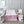 NEO MONOGRAM BLANKET IN WHITE MIX BABY PINK MILK VELVET 273949