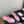CC MARY JANES PINK CALFSKIN LIGHT GOLD METALIC