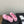 CC MARY JANES PINK CALFSKIN LIGHT GOLD METALIC