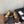 CC MARY JANES BROWN WOOL TWEED AND FABRIC
