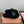 Miu Slippers Black With Brown Text Pure Wool