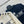 Dior 2025 Knit Sweater With Shoulder Button White and Navy Blue Wool