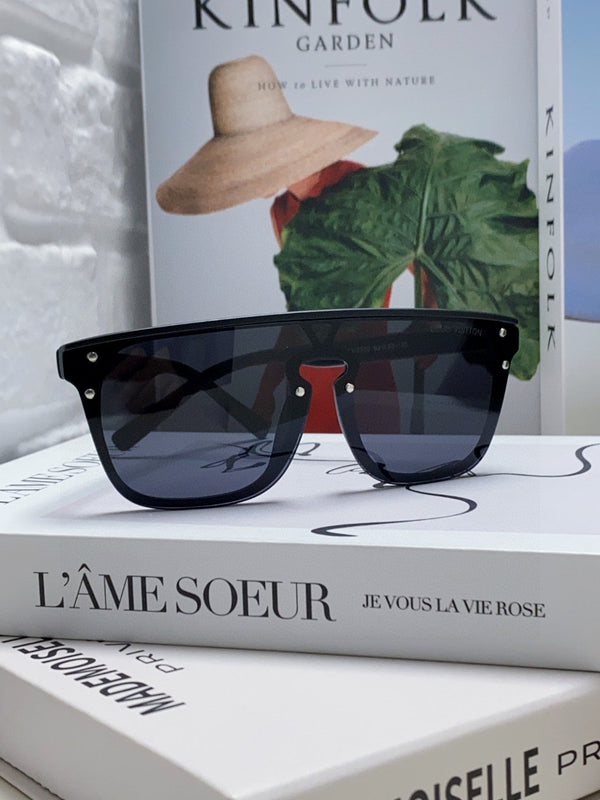OCCHIALI DA SOLE WAIMEA 581360 IN ACETATO NERO
