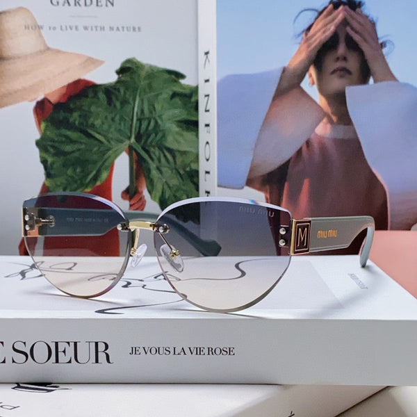 LUNETTES DE SOLEIL LOGO 513012 EN ACÉTATE BLEU