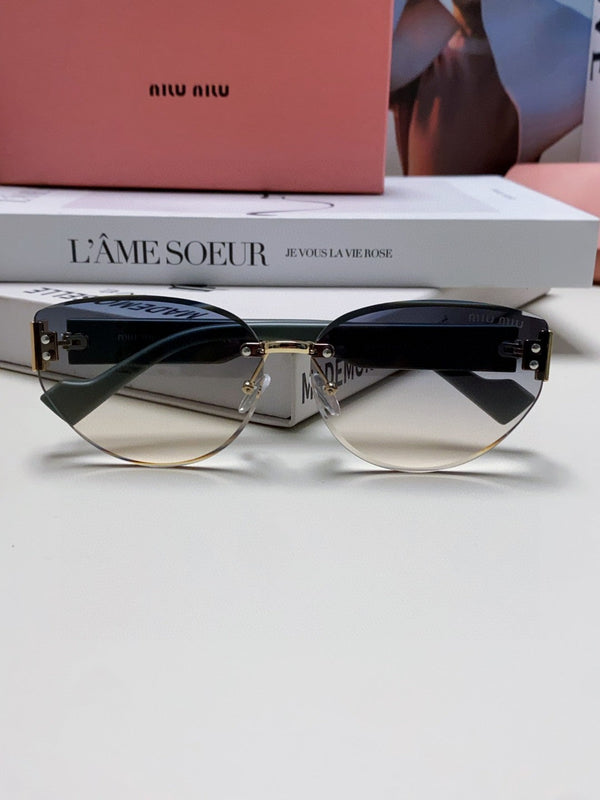 LUNETTES DE SOLEIL LOGO 513012 EN ACÉTATE BLEU
