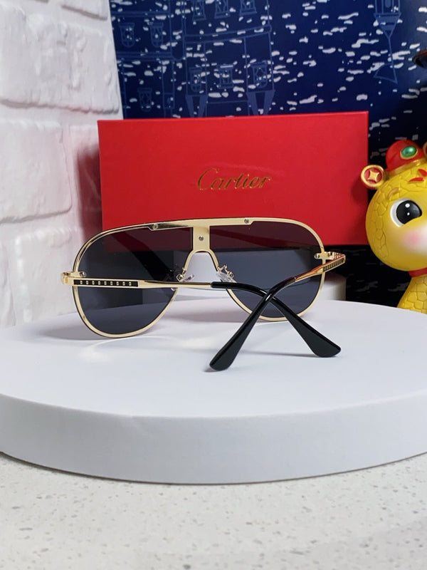 SIGNATURE AVIATOR FRAME SUNGLASSES  563238 IN METAL