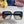 RUNWAY SQUARE SUNGLASSES 563197 IN TAN BLUE ACETATE