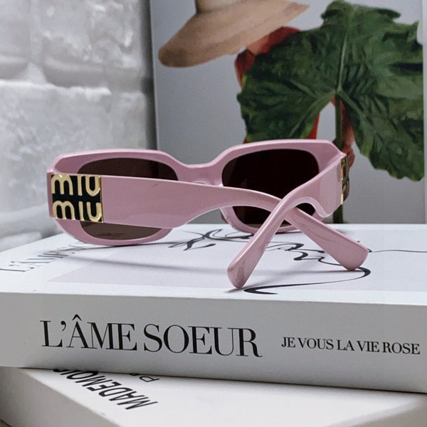 LUNETTES DE SOLEIL GLIMPSE 576817 EN ACÉTATE ROSE