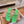 CL Tatooshka Spikes Mule 8.5cm Green Nappa Leather 776041