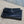 YSL 22s Uptown Pouch Clutch Bag Black Croc Embossed Leather Sliver HW