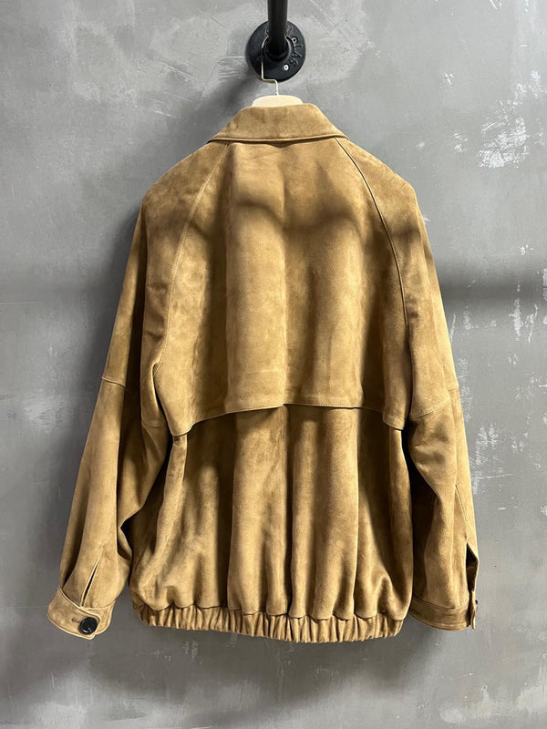 Miu Miu 2025 Jacket Camel Sheepskin Suede
