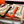 HM 25s Scarf 140cm Orange Beige Cashmere Silk 965623