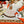 HM 25s Scarf 140cm Orange Beige Cashmere Silk 965623