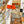 HM 25s Major Scarf 90cm Orange Beige Blue Cashmere 972937