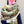 HM 25s Scarf 200cm White Beige Blue Cashmere 976425