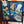 HM Nouvelle Écharpe Design 200CM Bleu Noir Cachemire 976448