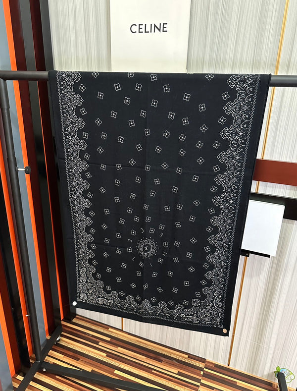 CL Scarf 65x185cm Black Cashmere 286305