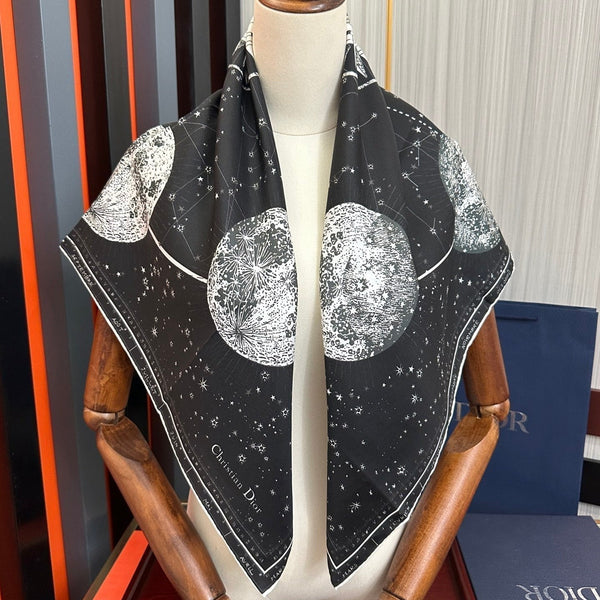 CD 26s Scarf 90cm Silk 303323