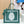 CD Dioramour Book Tote Teal Green Dior Oblique Embroidery with White Lace