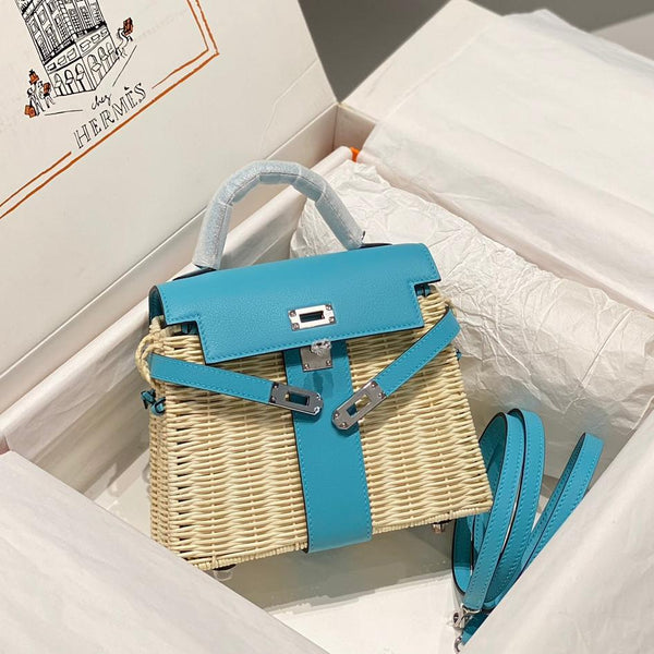 HM KELLY 22 PICNIC SKY BAMBÙ E RATTAN