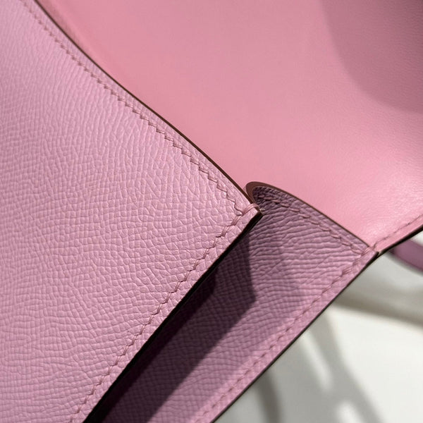 HM Constance Elan 24 Rosa tenue Epsom Oro Hardware 237348