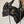 CC 25 AW Mini Bow Bag 38cm Black Shiny Lambskin