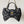CC 25 AW Mini Bow Bag 38cm Black Shiny Lambskin