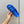 dad sandals blue triple strap lambskin mules