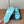 dad sandals sky blue triple strap lambskin mules